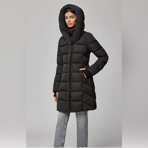 Soia & Kyo Jackets & Blazers - NWT Soia & Kyo Sonny TD Slim Down Coat Jacket Puffer Winter Coat with Hood Sz M